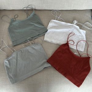4 forever 21 crop tops